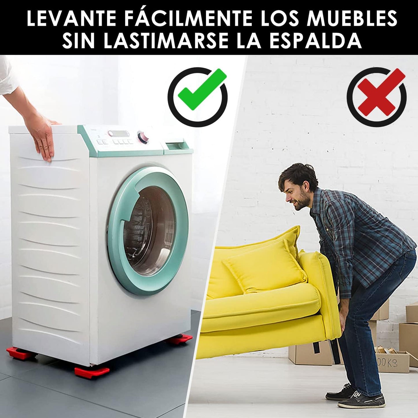 Herramienta para Mover Muebles Pesados